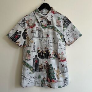 Reyn Spooner Star Wars Christmas shirt Size S